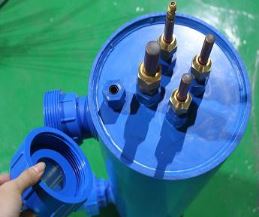 pvc shell titanium coiled tube pvc shell titanium coiled tube
